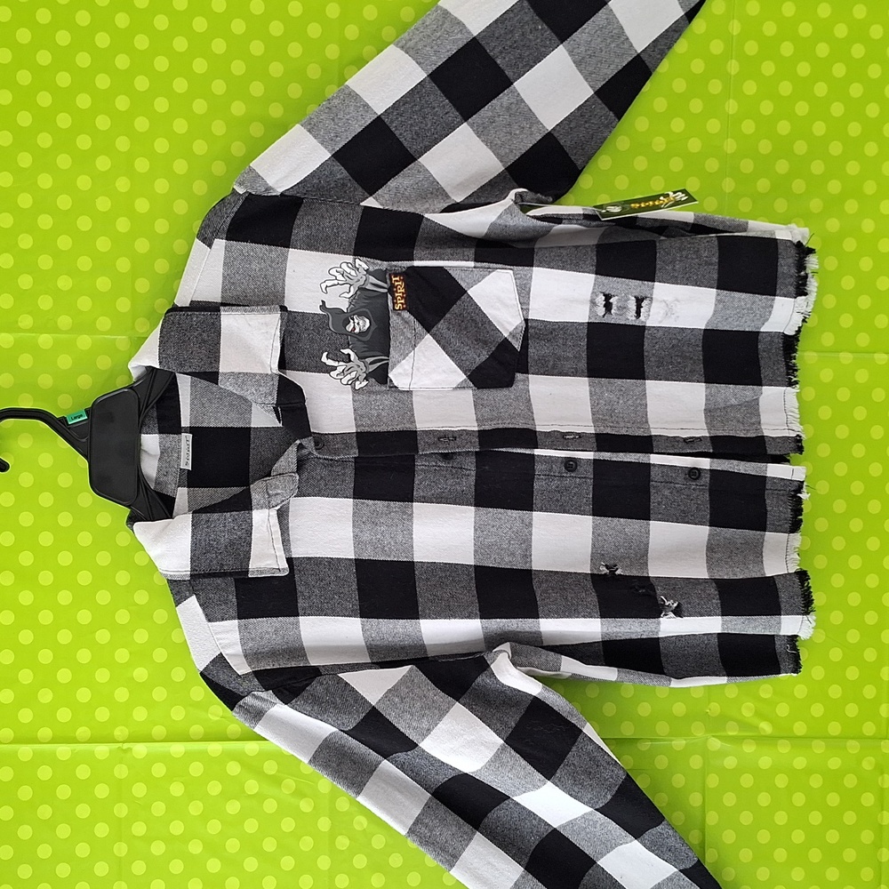 Flannel Short Shirt*NWT*